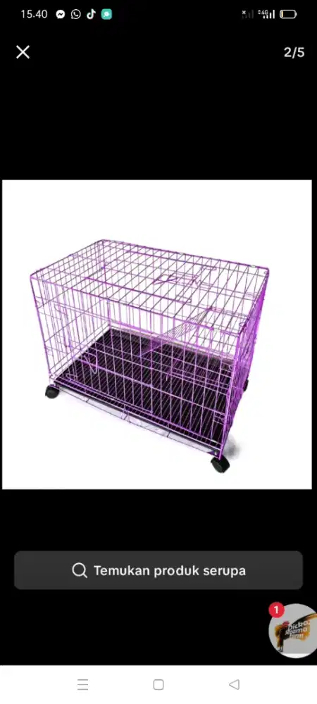 Kandang baru untuk kucing , anjing, dll