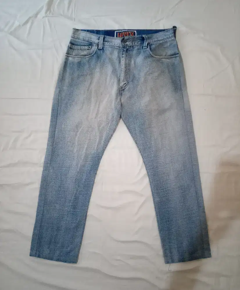 Celana Jeans Levis 569 Loose Straight Denim Pants Size 36