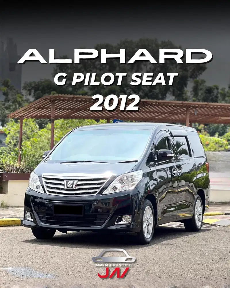 Toyota Alphard G Pilot Seat 2012