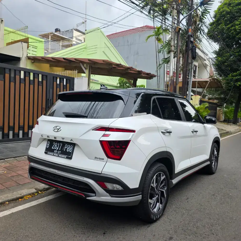 KM 21RB. Masih Kaya Baru dah. Hyundai CRETA PRIME 2022 Putih