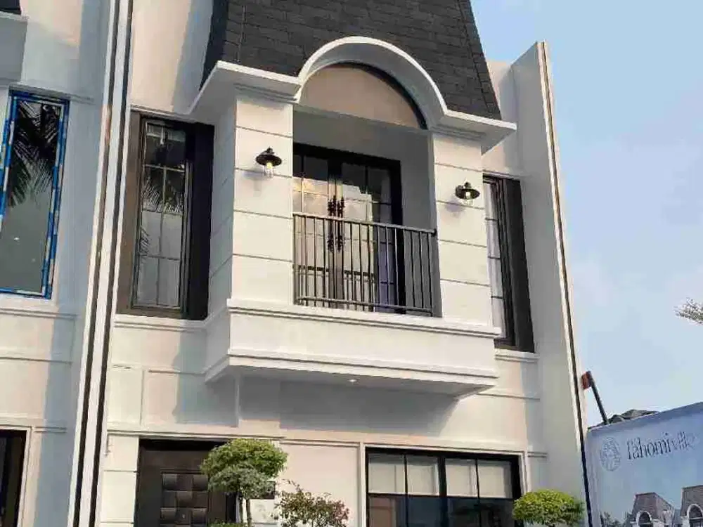 2 Menit Tol Cimanggis, Cluster American Classic 2 Lantai dibawah 1 M, SHM, Tanah 80 meter, Strategis