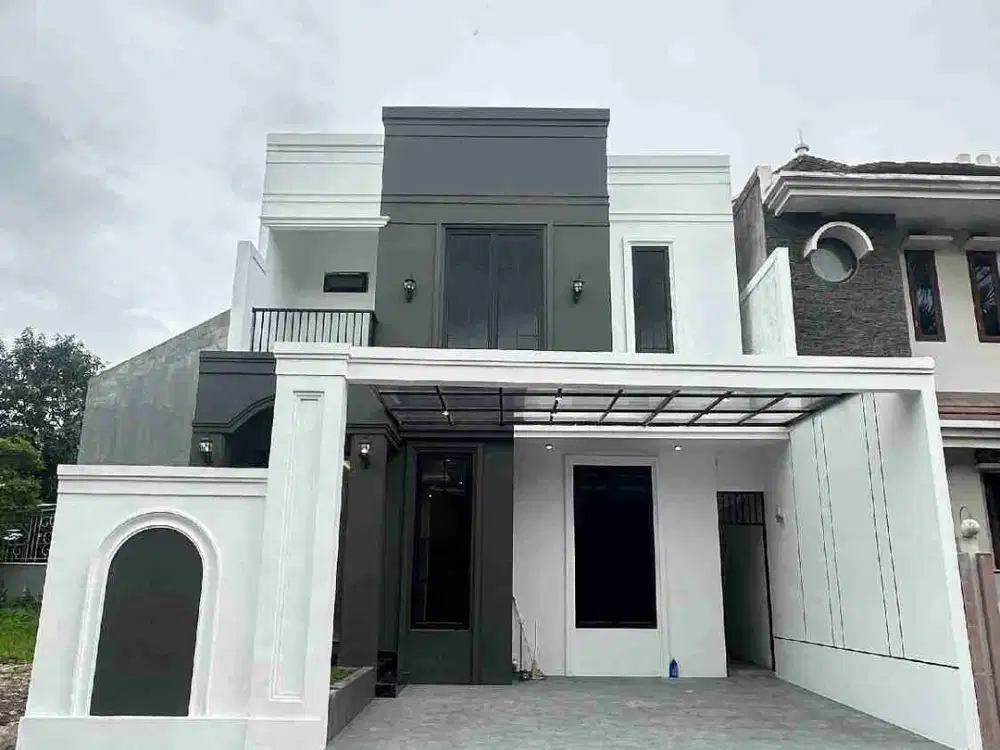 Rumah Cantik Bergaya American Classic di BSD