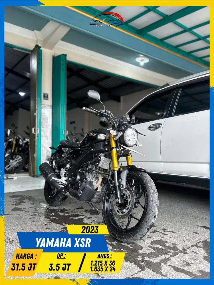 YAMAHA XSR 2023 LIKE NEW MASZEHH HIKMAH MOTOR KEPUH