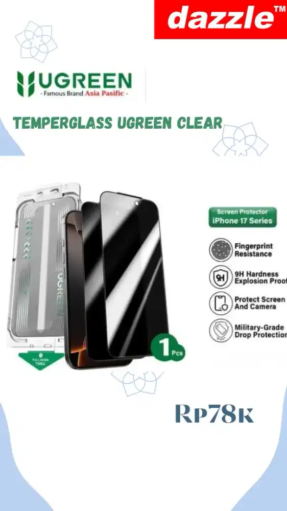 Temperglass ugreen clear