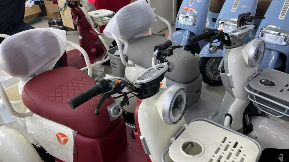 Sepeda listrik roda tiga