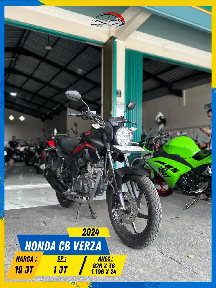 HONDA CB VERZA 2024 MANTAP GASS MASZEHH HIKMAH MOTOR KEPUH