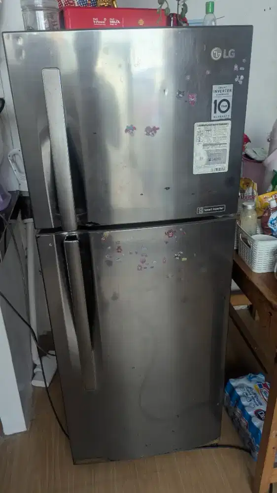 Kulkas LG inverter 2 pintu