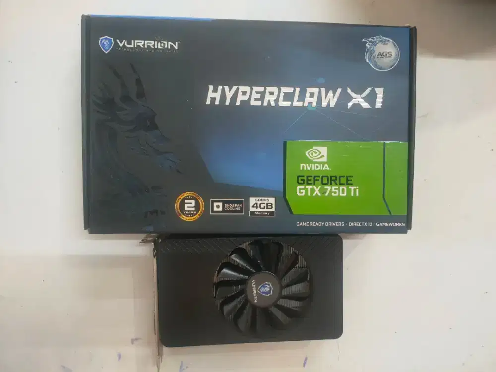 Jual Cepat Vga Second Gtx 750ti 4gb GDDR5