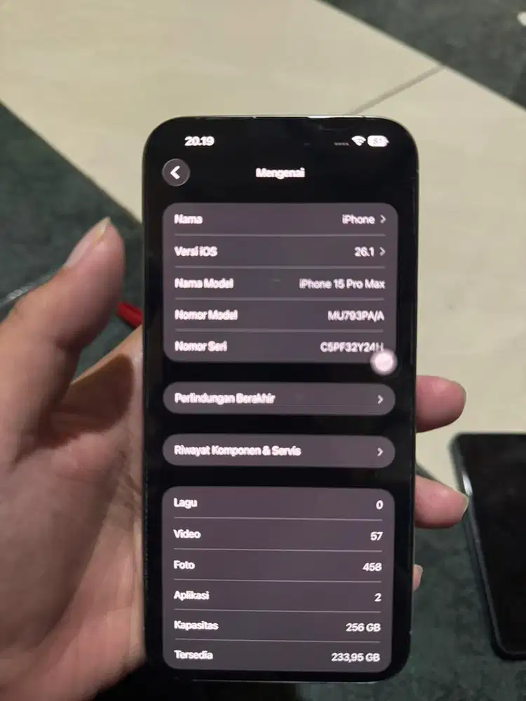 Iphone 15 promax 256gb ibox