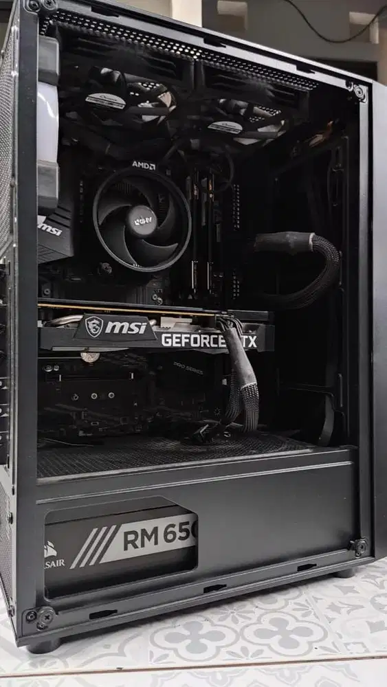 PC GAMING/ Editing Siap Pakai - Ryzen7 5700 + RTX 3060 Ti