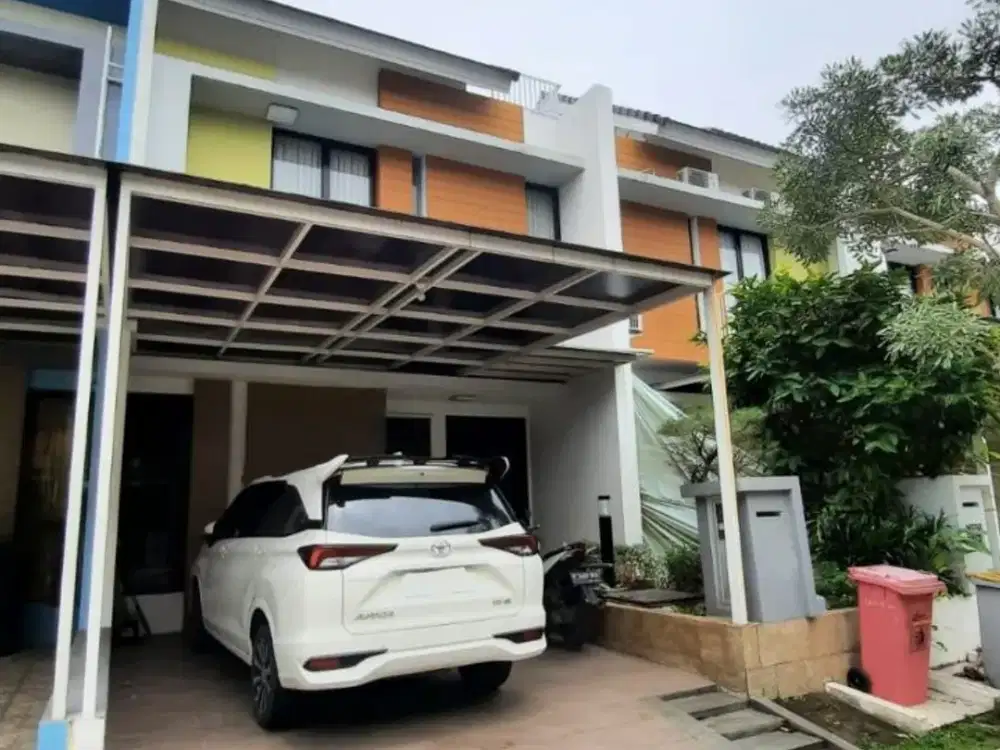 Rumah semi furnished bebas banjir di cluster Lavesh harapan indah