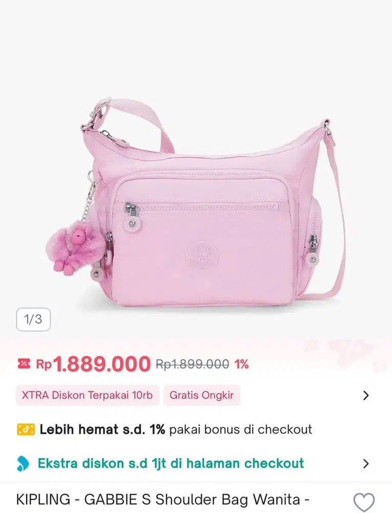 KIPLING ORIGINAL BARU