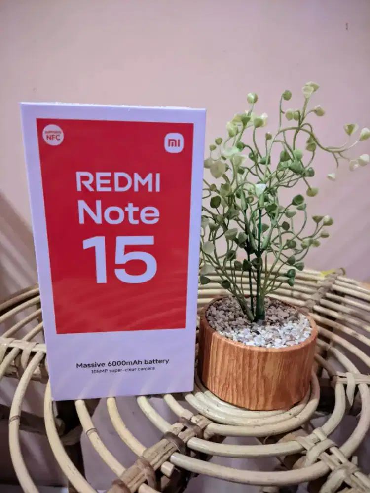 Redmi Note 15 8/256gb Hitam New