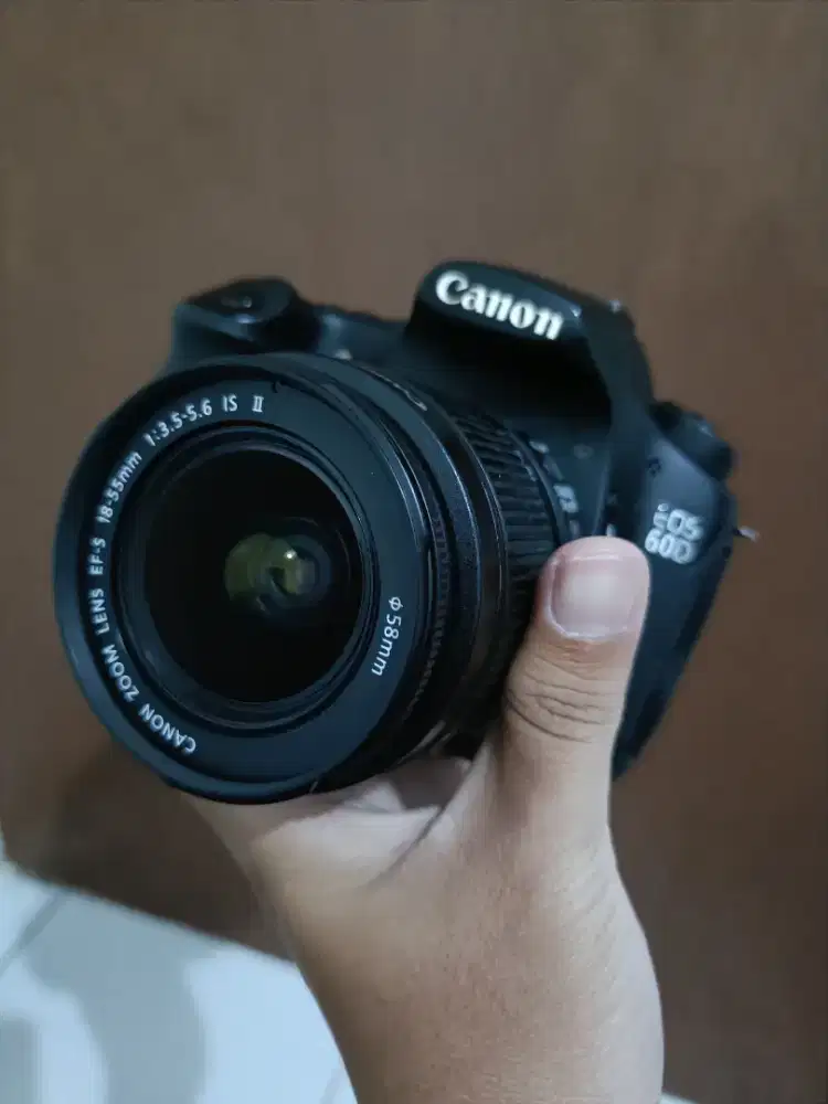 CANON 60D KIT 18-55MM MULUSSS