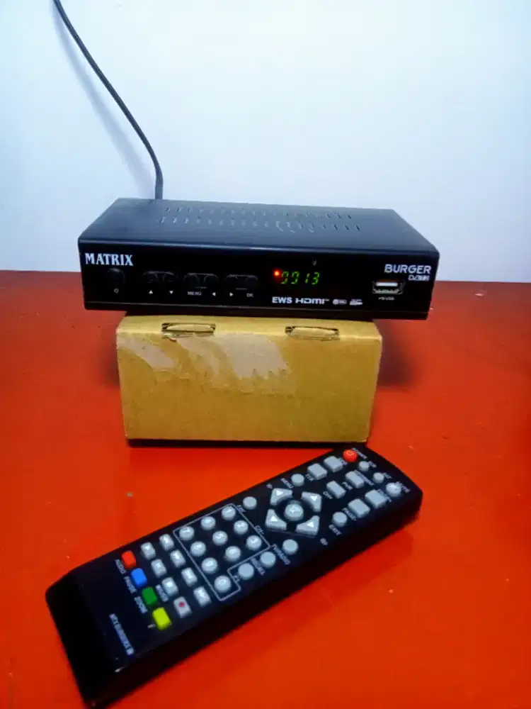 Set Top Box TV Digital Matrix Burger