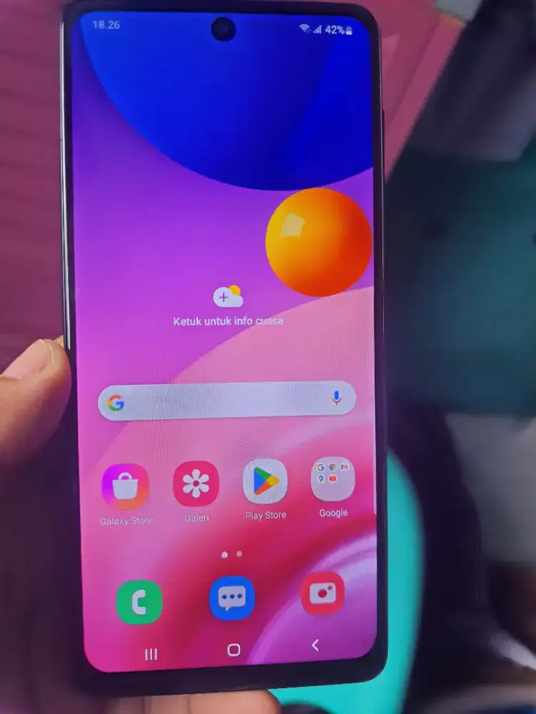 Samsung m51 batre 7000mah 8/128gb