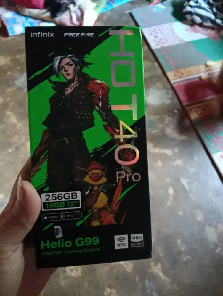 Ifinik hot 40 pro ram8+8/256 ado nfc