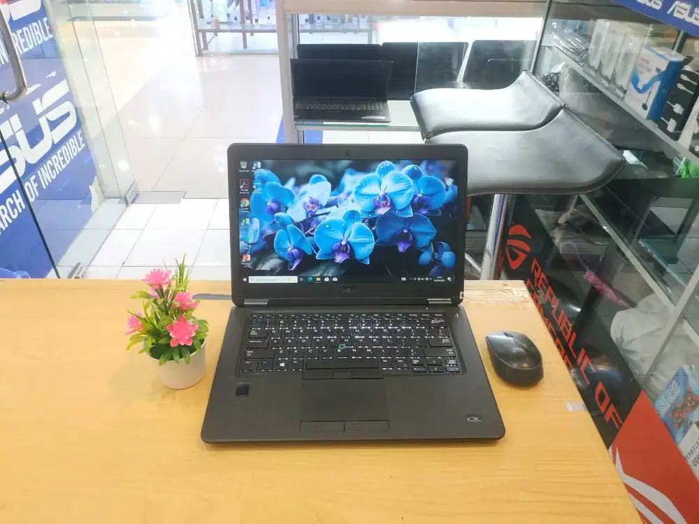 Laptop dell e7450 core i7 tinggal pake