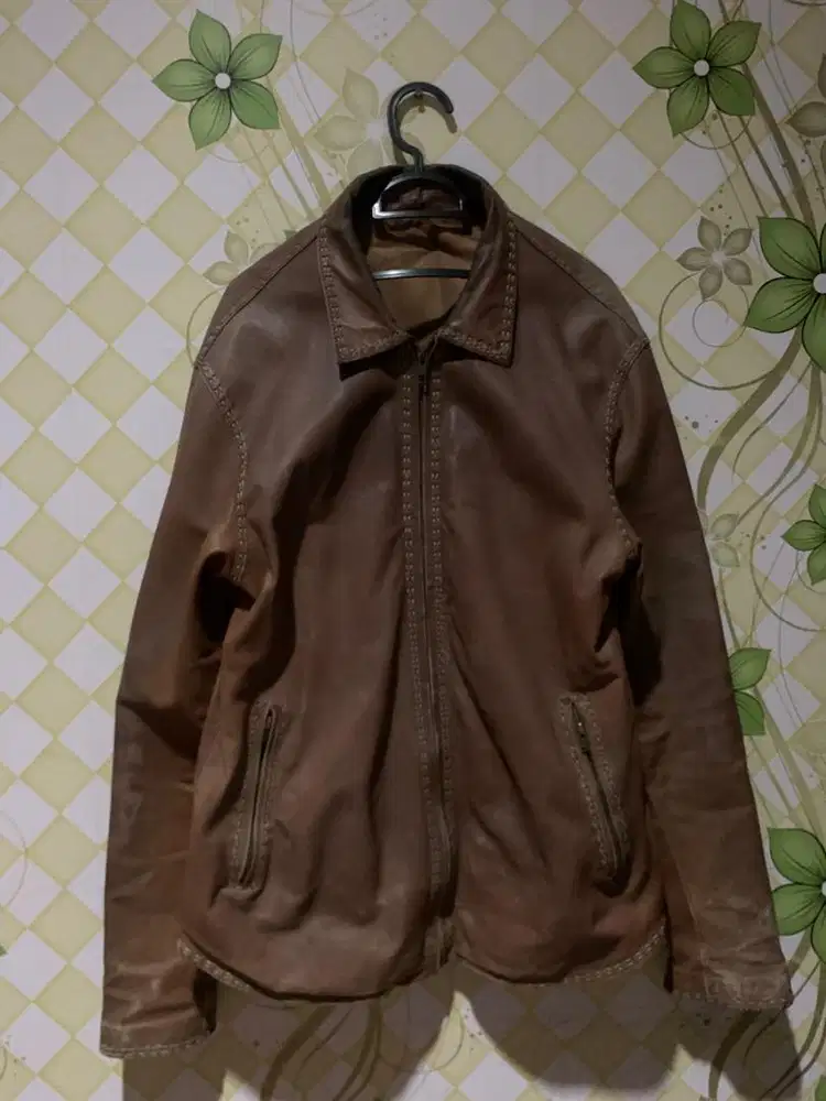 Jaket kulit asli garut