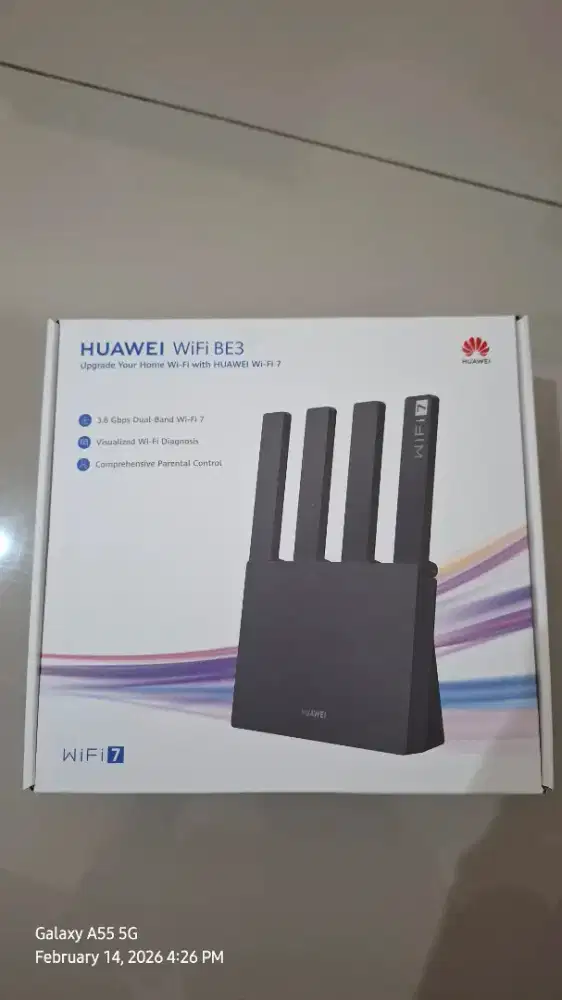 Huawei Wifi BE3 - Router Support Wifi 7