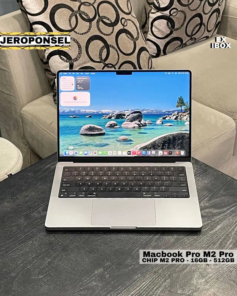 MACBOOK PRO M2 PRO 14” 16/512GB SPACE GRAY EX IBOX MULUS CC RENDAH BH
