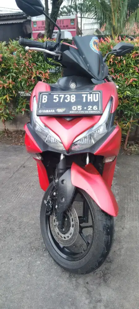 Yamaha aerox 2021 plat DKI