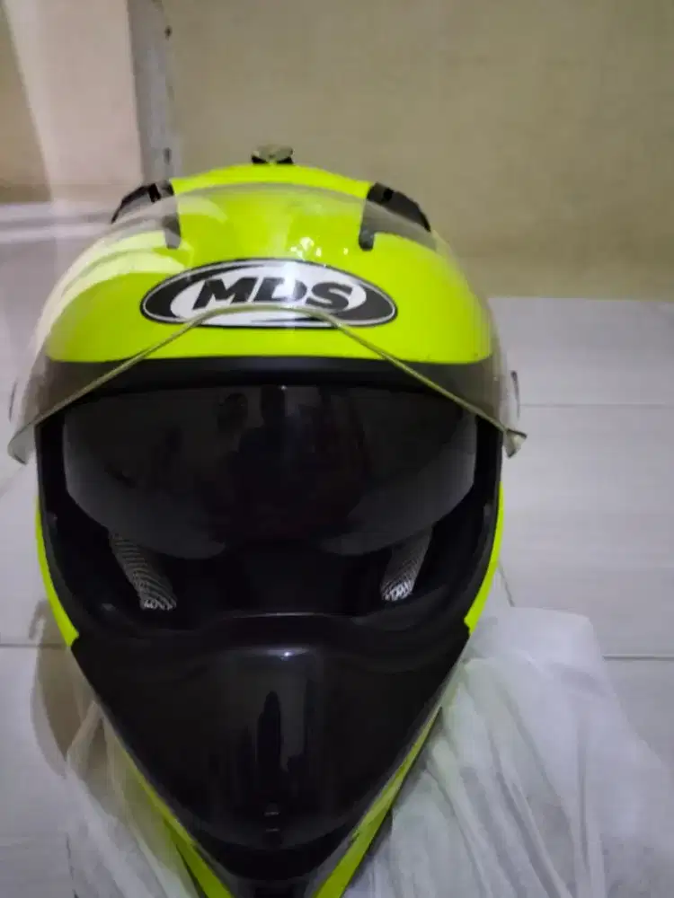 MDS full face hijau stabilo