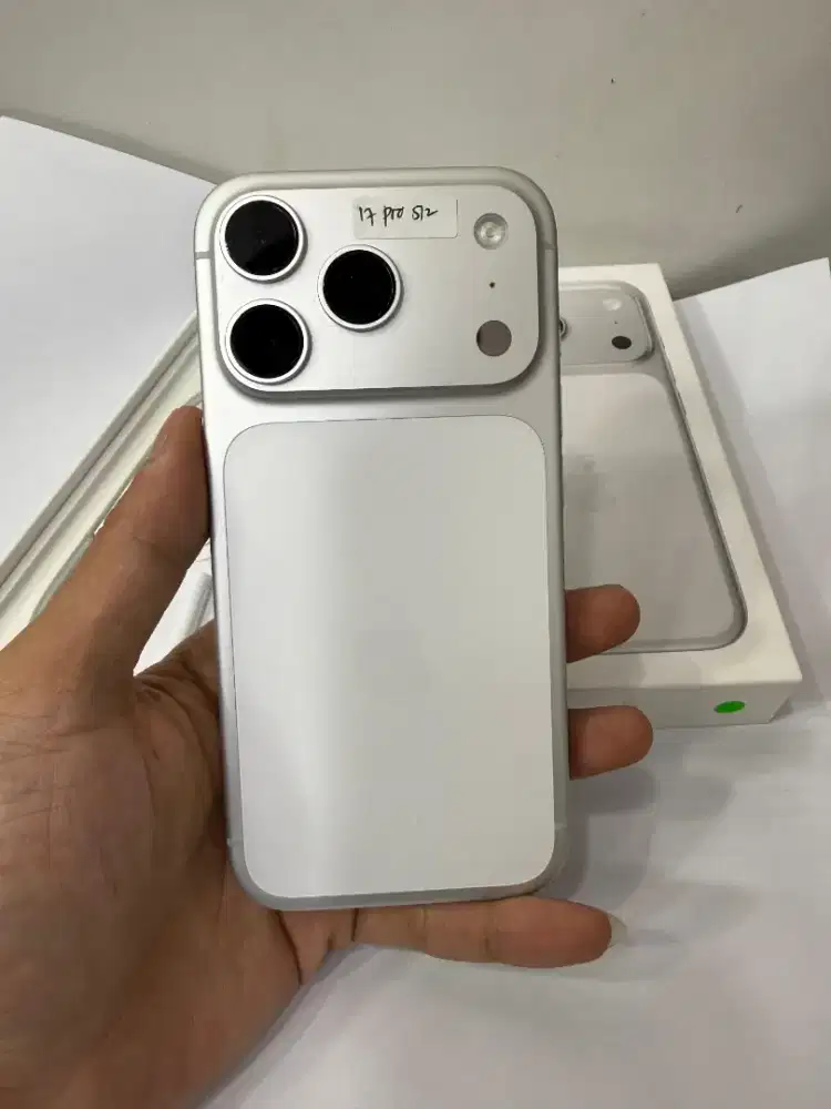 iPhone 17 Pro 512GB Silver resmi iBox like new