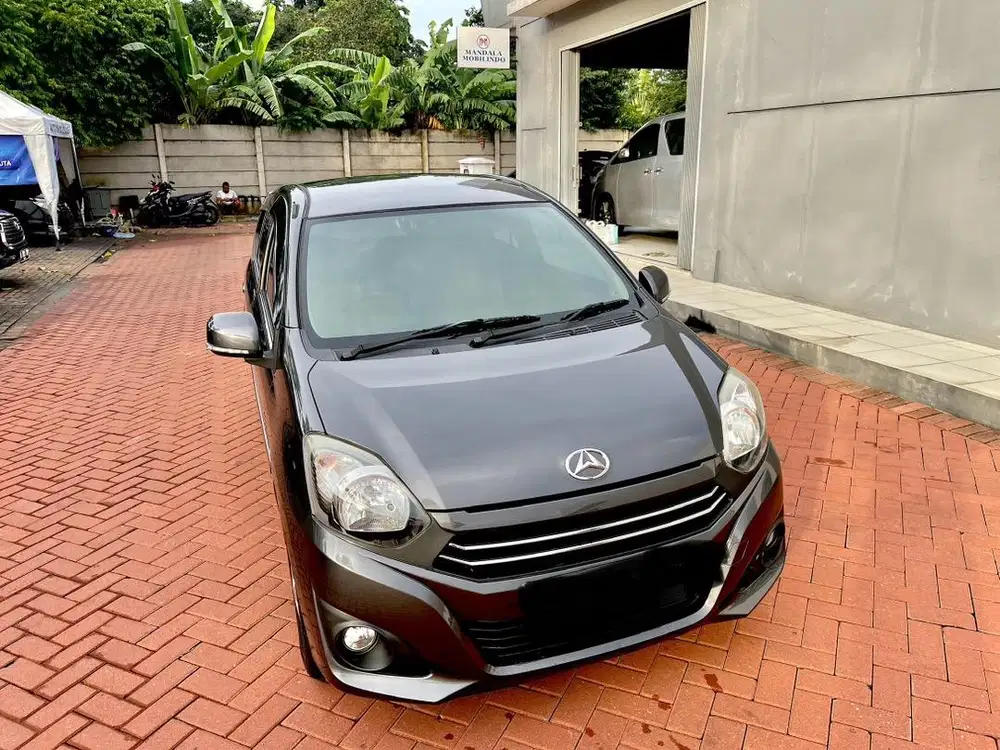 Daihatsu Ayla 1.0 X deluxe 2019 AT gray metallic