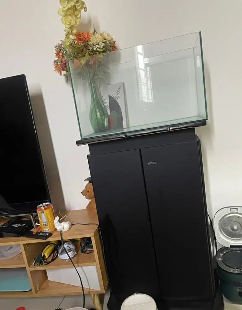 Jual cepat aquarium 1 set