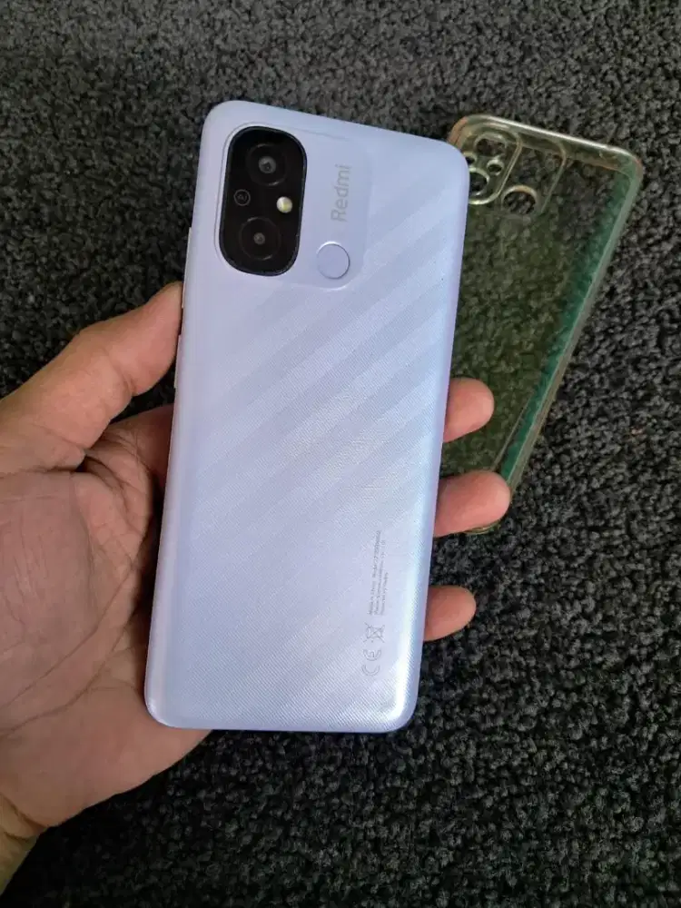 Redmi 12c ram 4/64 mulus no minus hp charger