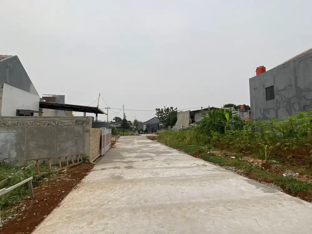 Hanya 100 Jt-an Kavling Cisauk, Terima SHM Pecah. Dekat Tol Legok