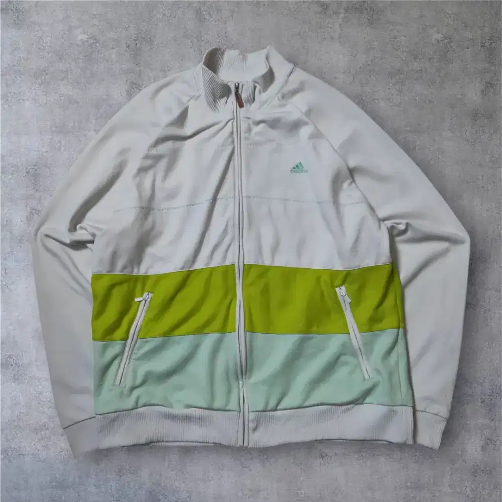 tracktop ADIDAS 3 COLOR BLOCK Used Good