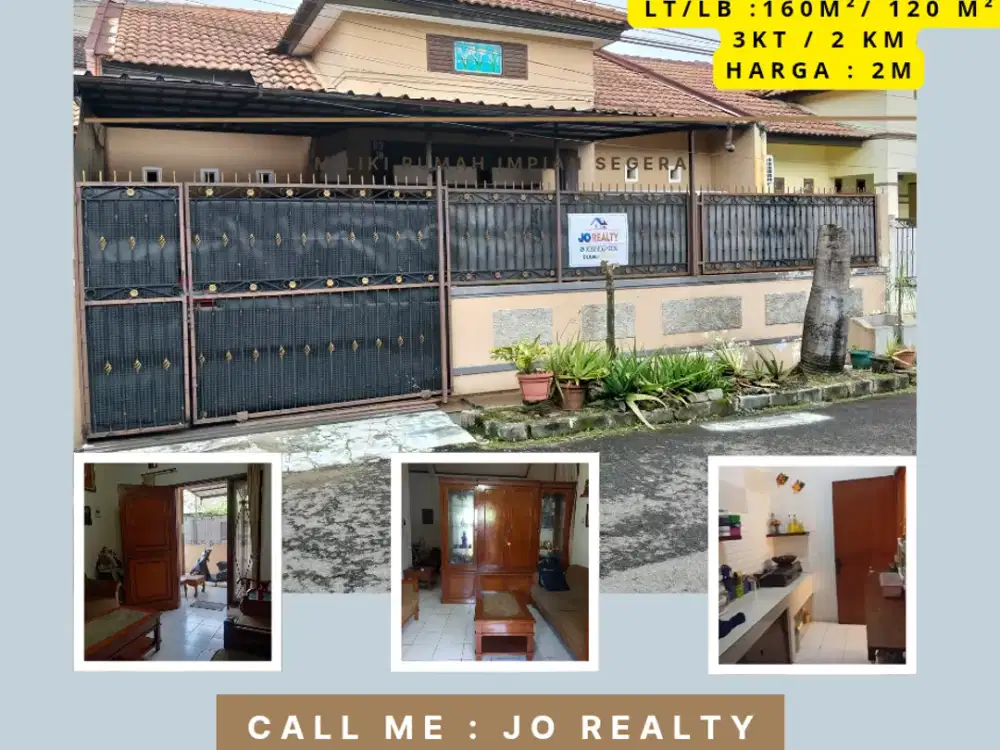 Taman Kopo Indah 3,Rumah dijual, lokasi strategis, akses Tol 5 mnt, Aman, Cluster one gate system, bebas banjir