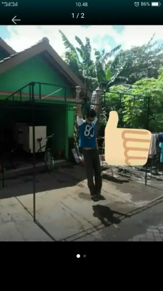 jual rangka tenda dagang