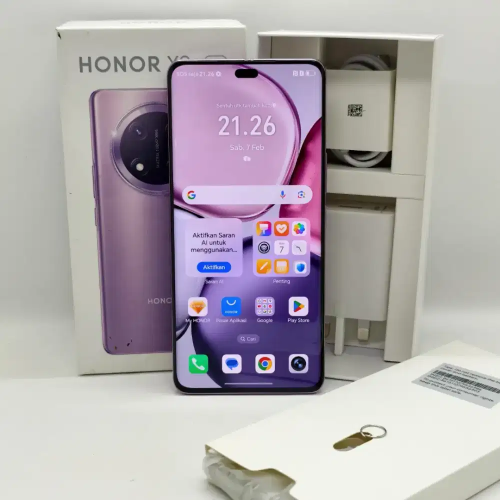 HONOR X9C 5G 12/256GB FULLSET ORI LIKE NEW
MULUS NOMINUS