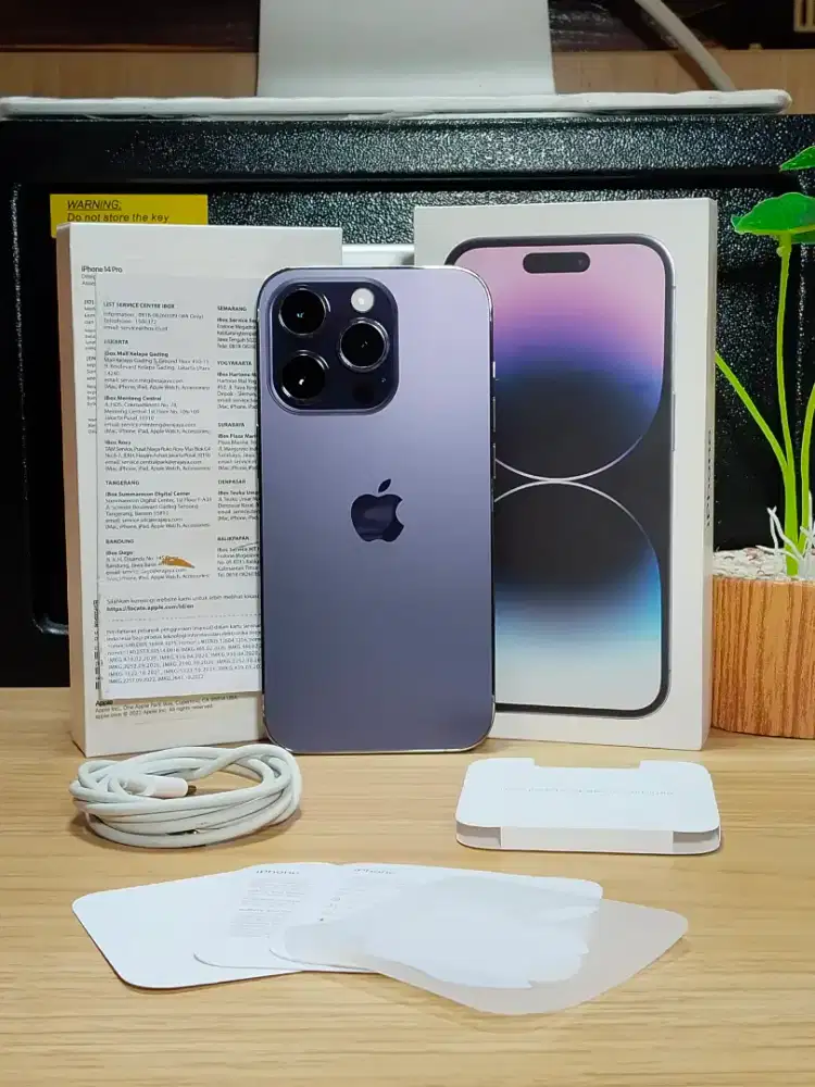 iPhone 14 Pro 512GB DeepPurple iBox RESMI INDOENSIA