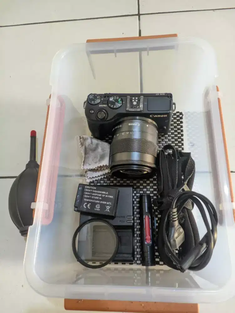 Canon Eos M3 Mirorless Tinggl pakai Muluss Segell Minus Gak Ngaruh