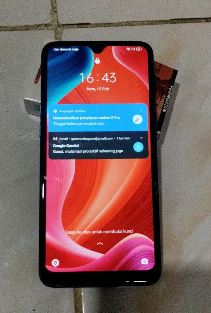 Realme 5 Pro.ram 4/128 GB.siap pake batangan.