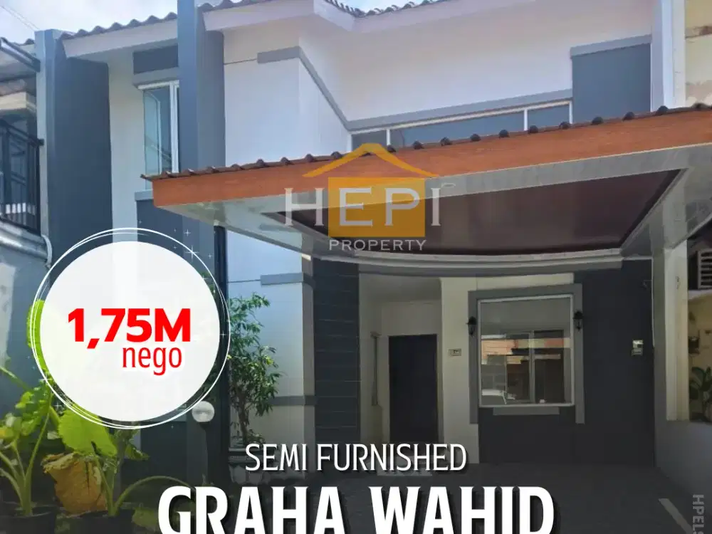 Dijual Rumah Semi Furnished di Graha Wahid Semarang