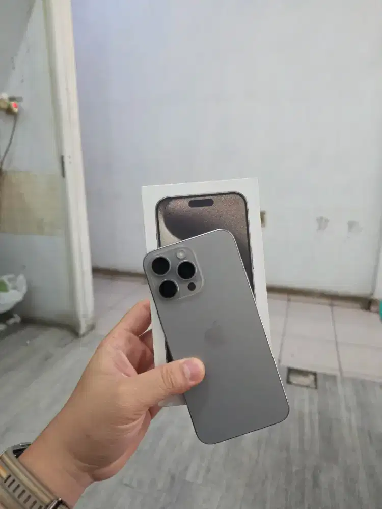 iPhone 15 Pro Max 256Gb - Beacukai setara resmi iBox #Relax