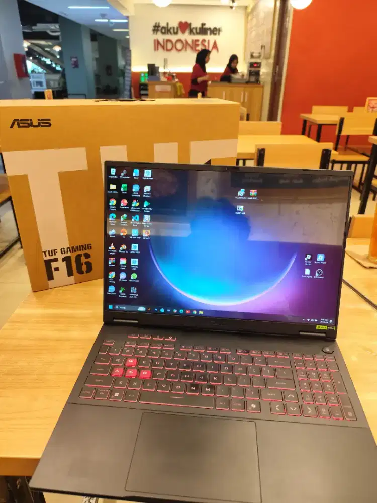 Asus tuf f16 RTX 5050 8gb . Memory 16 gb