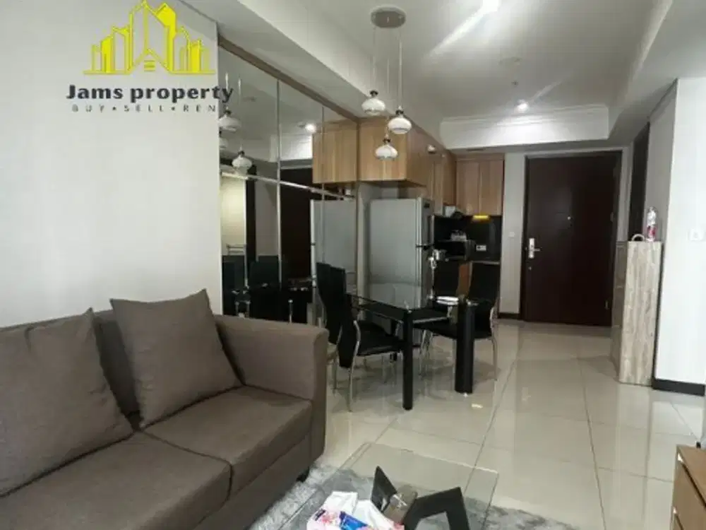 Disewakan Cepat Apartemen Casa Grande 2+1 Bedrooms 76 Sqm New Furnish Tebet, Jakarta Selatan