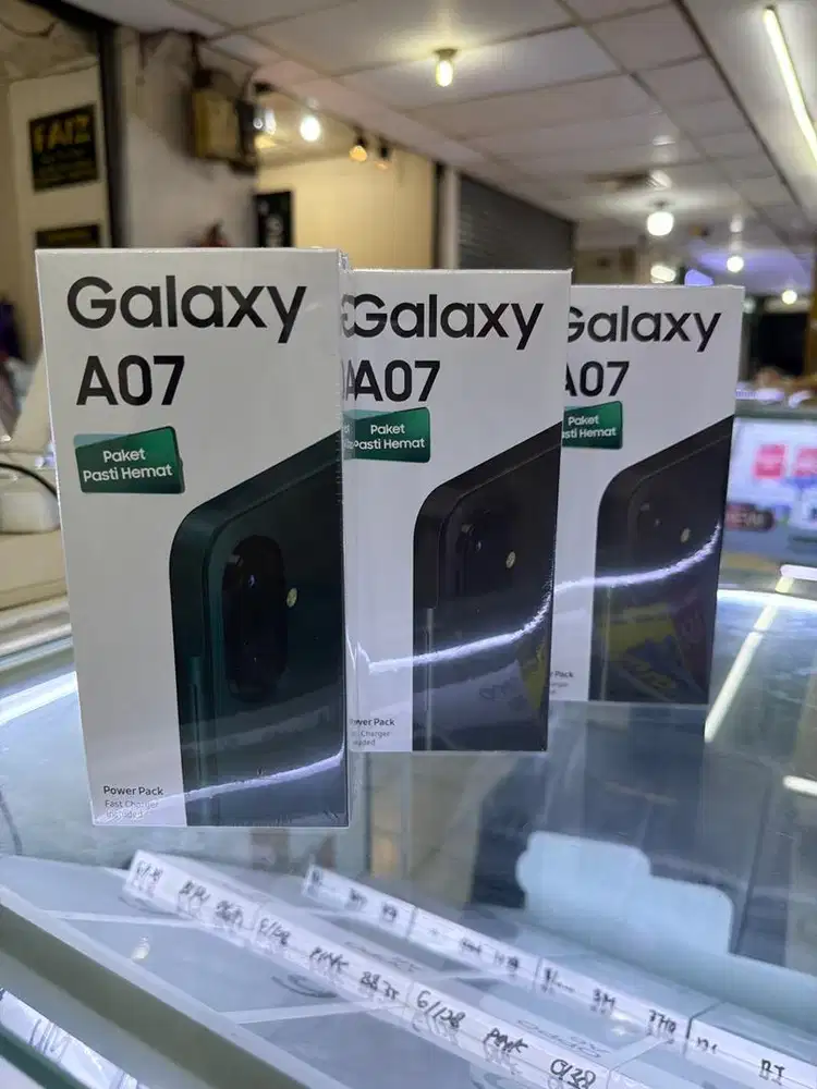 PROMO GRATIS TAMPERGLASS Samsung A07 4+4/64 NEW SEIN