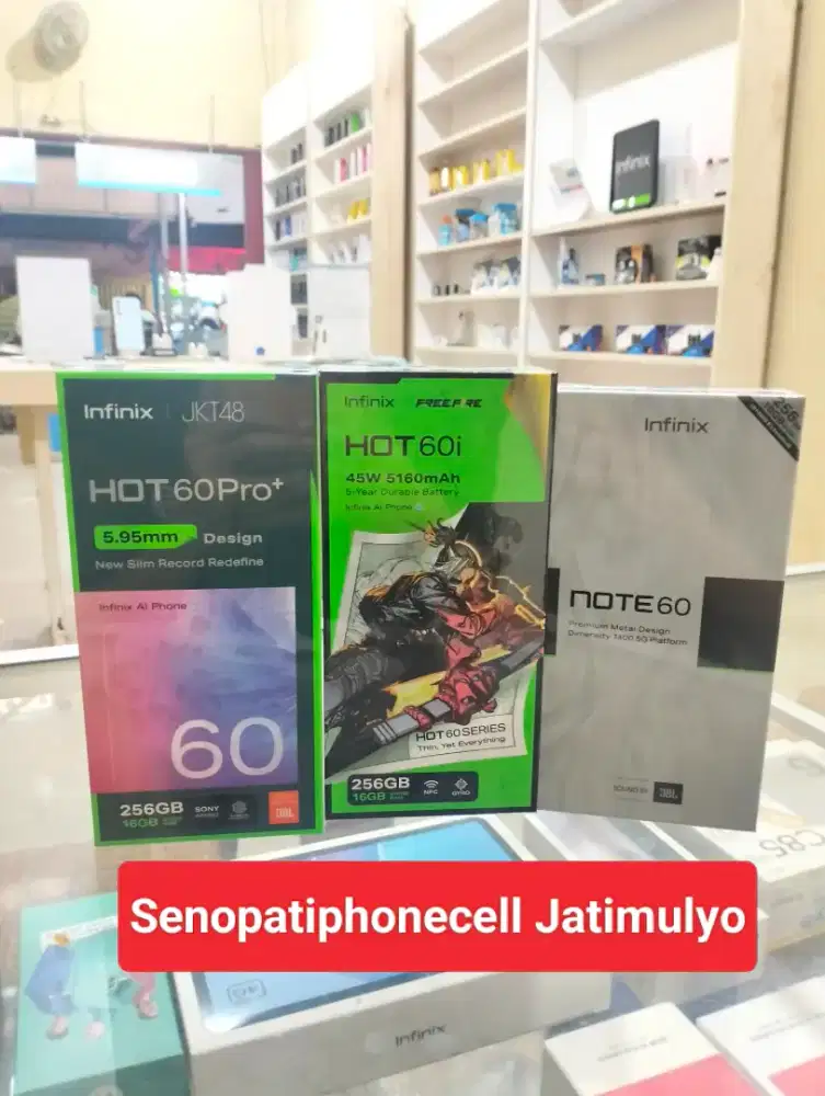 Infinix Note 60 5G Ram 8+8/256 GB+ Bonus Garansi Resmi Harga Promo!!
