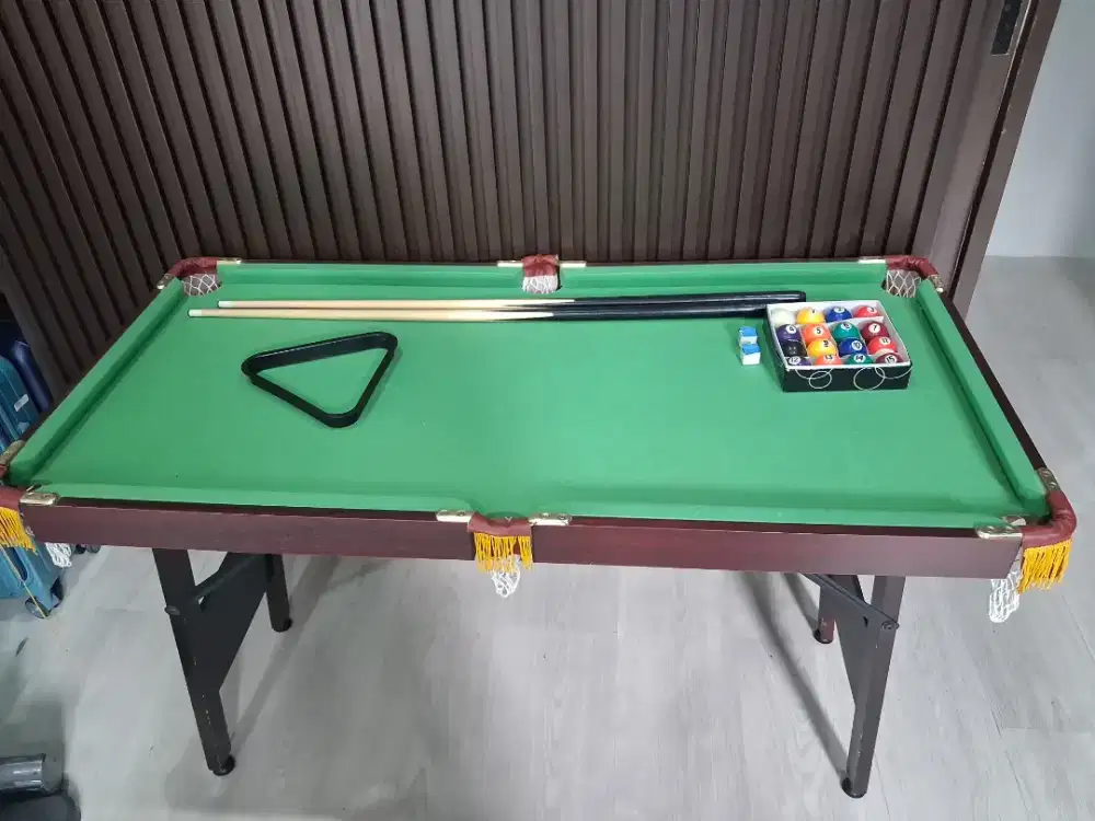 Meja Billiard Mini Lengkap! Harga bisa nego