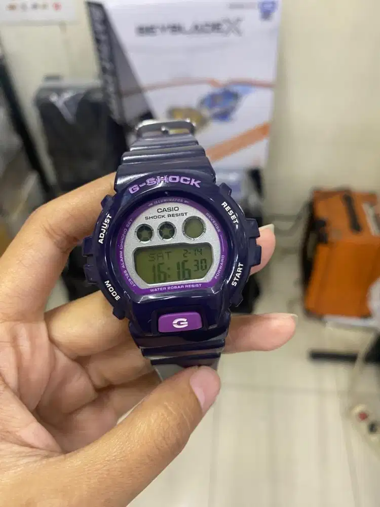 Preloved Casio Gshock S Series Glossy Purple GMD-S6900CC Watch Ori