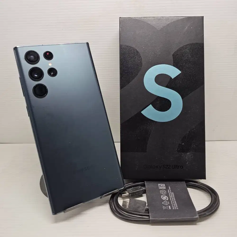 HOT SALE!  SAMSUNG GALAXY S22 ULTRA 5G 12/256 GREEN NO MINUS EX SEIN