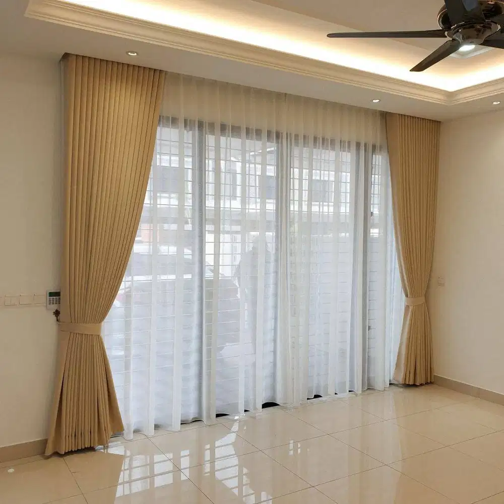 Menjual Tirai Gorden Jendela Gordyn Mewah Hordeng Terbaru Murah