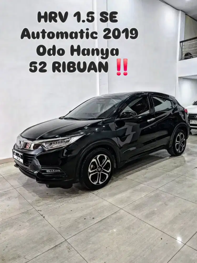 WAJIB BELI‼️ HR-V 1.5 SE Automatic 2019 / 2020 hitam honda hrv